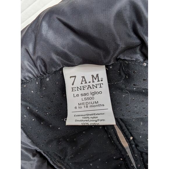 7 A.M. Le Sac Igloo Stroller & Car Seat Sac Medium 6-18 Months - Picture 6 of 9